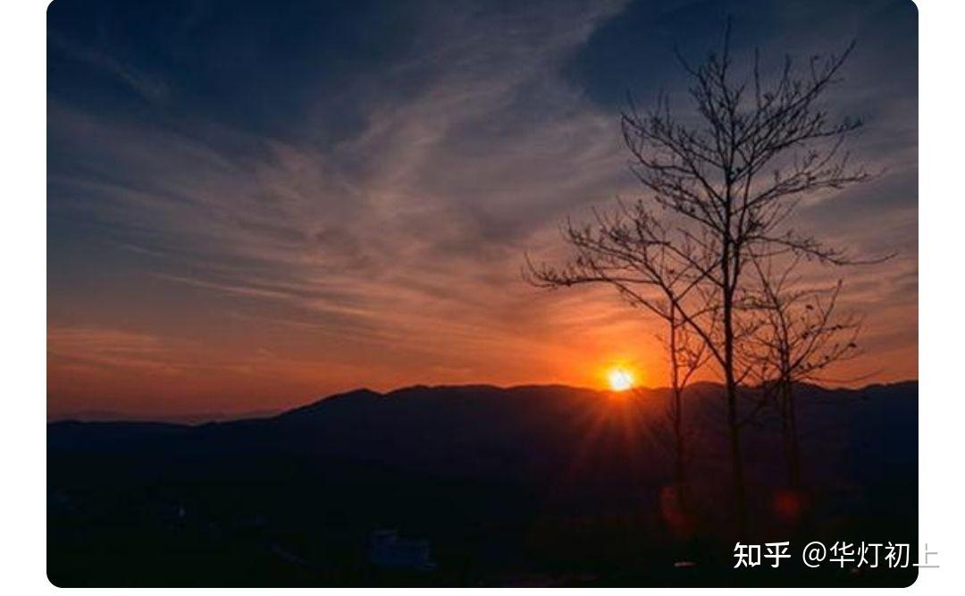 关于夕阳的诗词佳句有哪些? - 知乎