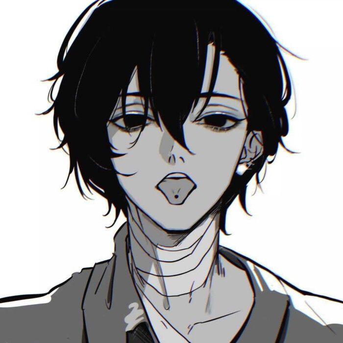 没有好兄弟能来点黑白日漫男头,看到的都是女头男孩子也想要这种头像?