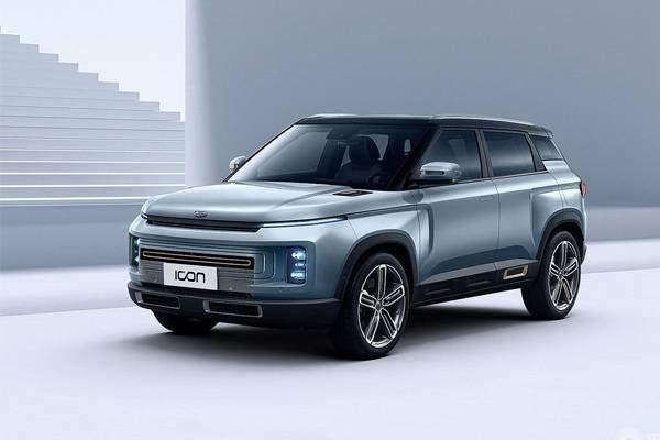 高度还原概念车设计吉利icon获国际cmf设计奖