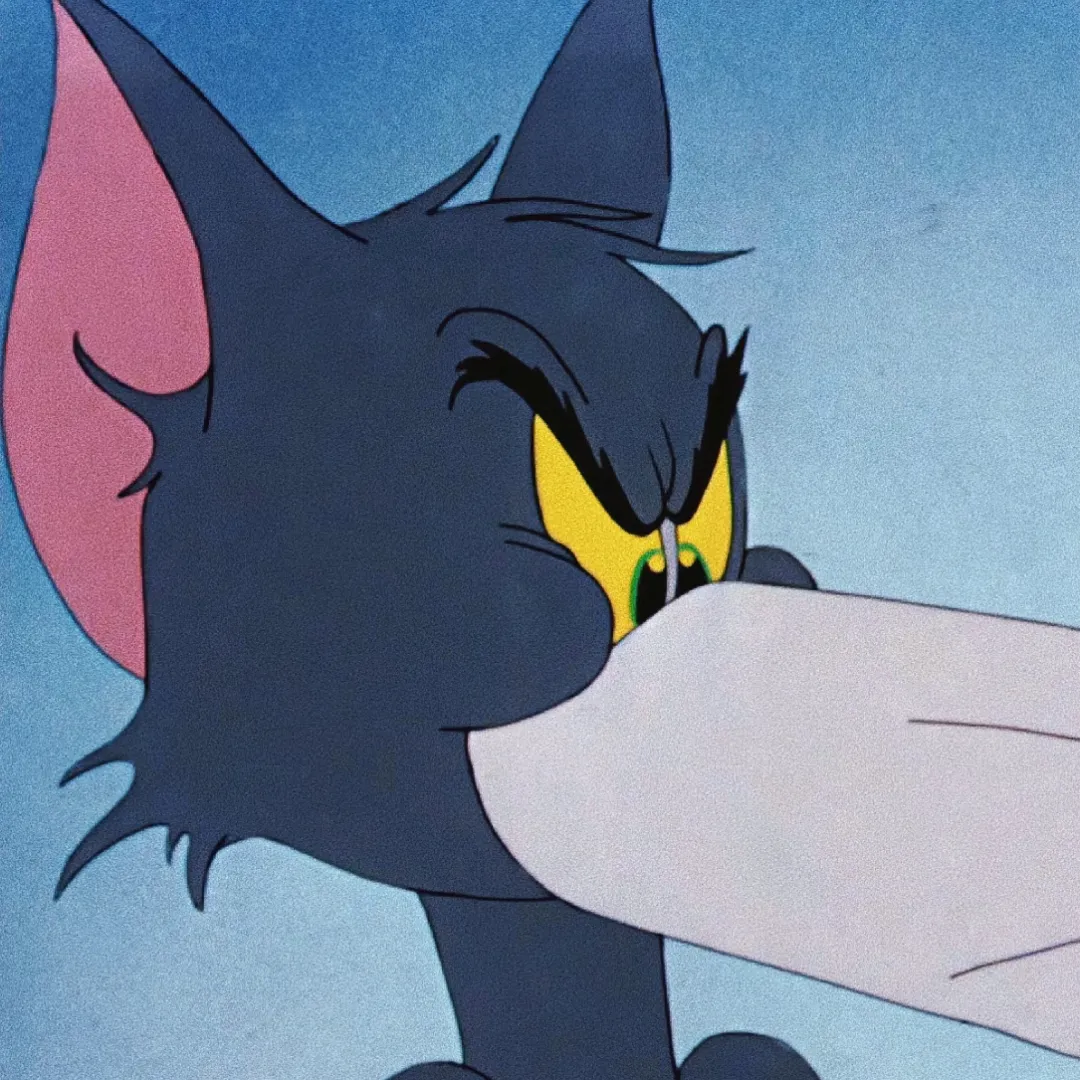 这张猫和老鼠是情侣头像吗