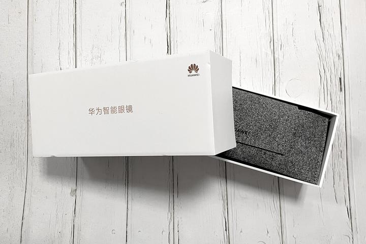 e开箱颜值在线搭载鸿蒙os华为首款智能眼镜